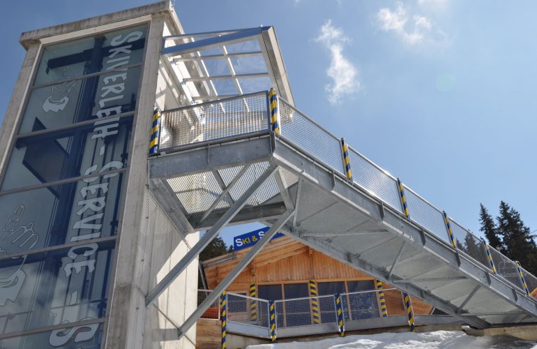 Loopbrug wintersport