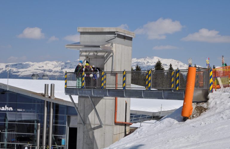 Loopbrug wintersport