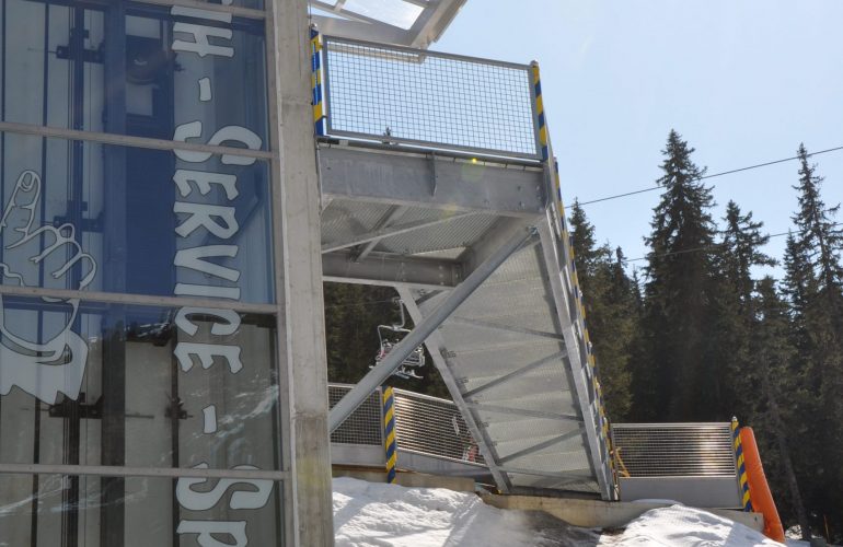 Loopbrug wintersport